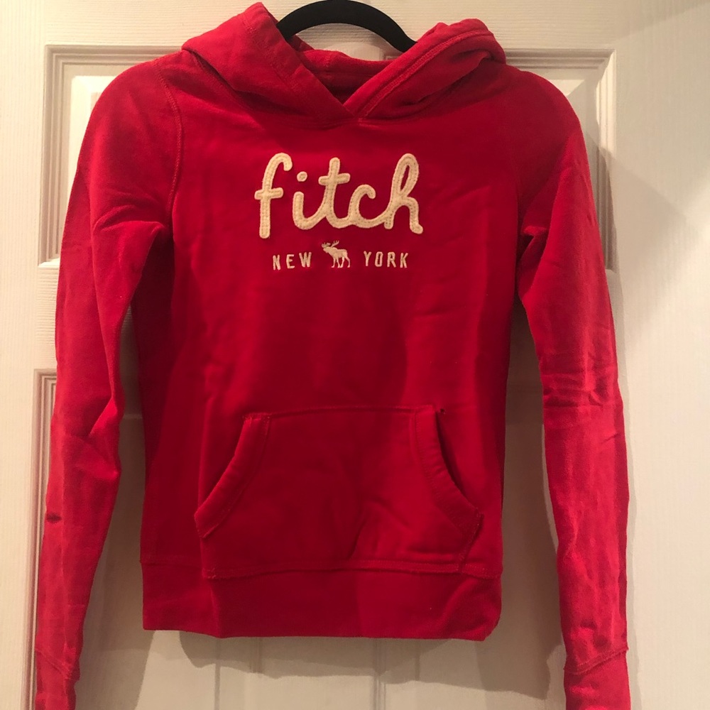 Abercrombie Kids Red Hoodie
